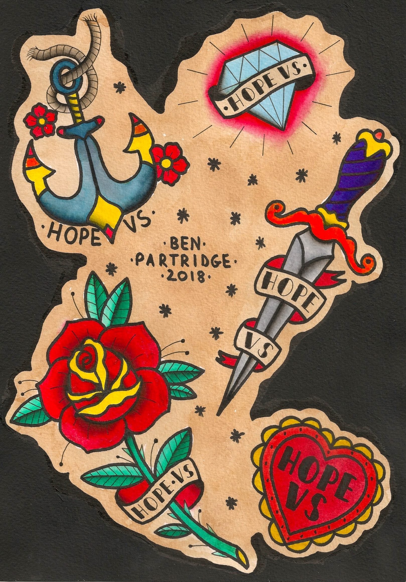 Ben Partidge Artist corner β Hope vs Cancer